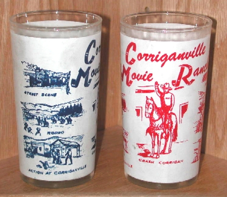 Corrigan souvenir glasses