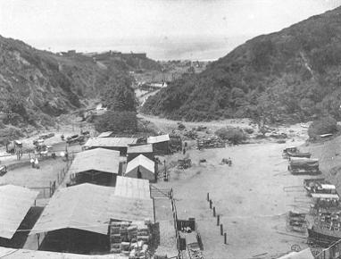 Inceville, looking out to sea