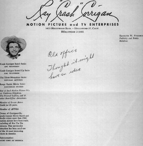 Corrigan letterhead
