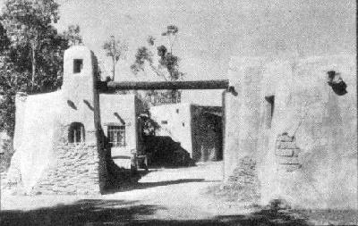 Mexican village before the fire