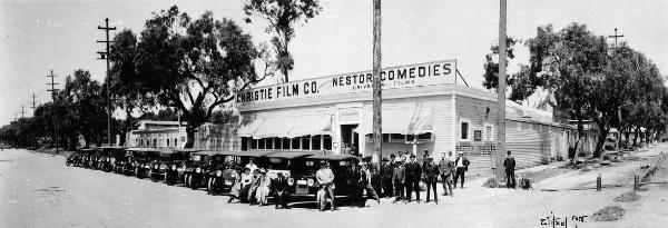 1913 photo of Christie Studio