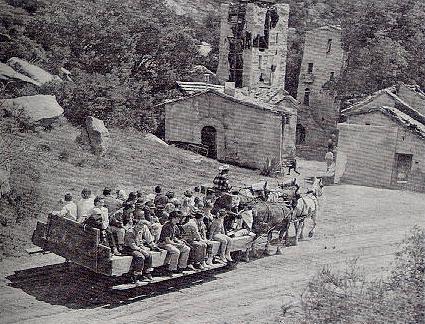 tram towards Corsican Village